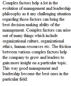 Week 15 Discussion Management & Organizational Leadership